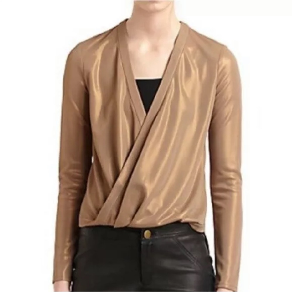 Sz 6 Derek Lam 10 Crosby gold high low top